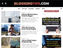 Tablet Screenshot of bloggingtips.com